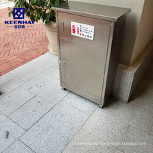 Custom Made Stainless Steel Outdoor Recycle Dustbin